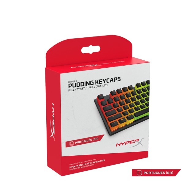 Keycaps Pudding ABNT2 HyperX