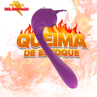 Vibrador Ponto G com Sugador de Clitoris 7 modos de Sucção e 10 modos de Vibração VBR-WN