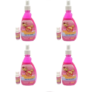 4 Kit Educador Sanitário Cães Adestrador Pipi Pode e Não Pode Cachorro Pet