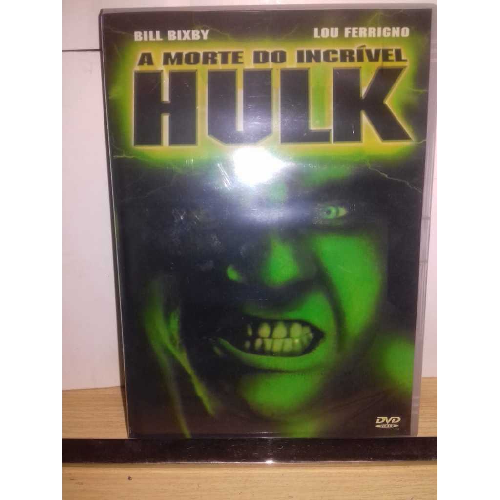 DVD A Morte do Incrível Hulk 1990 Dublado HD480p | Shopee Brasil