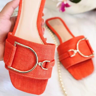 Sandália Feminina Rasteira Confortável Casual Rasteirinha Moda