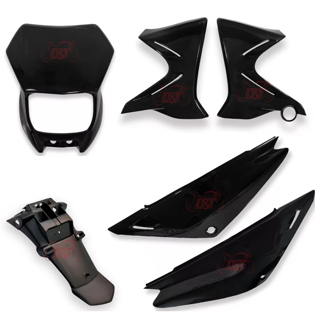 Kit Carenagem Xtz125 Xtz 125 Ano 2003 a 2005 Paramotos | Shopee Brasil