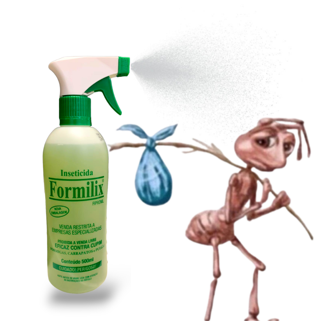 FORMILIX ORIGINAL SPRAY TRANSPARENTE 500ML CONTROLA CUPINS FORMIGAS ...