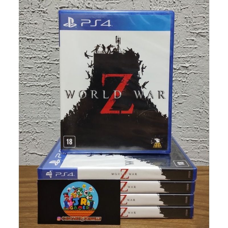 World War Z Ps 4 Lacrado Mídia Física - Envio Rápido