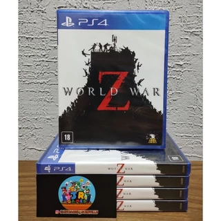 World War Z Ps 4 Lacrado Mídia Física - Envio Rápido
