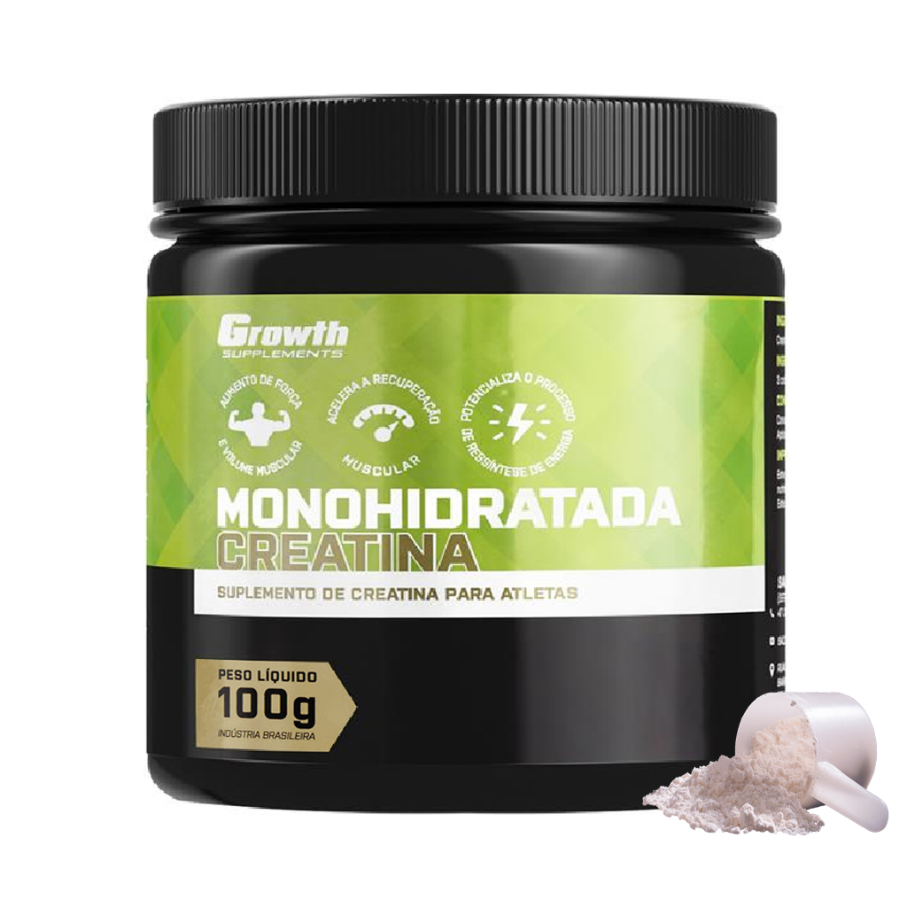 Creatina Growth 100g Monohidratada