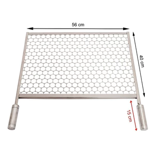 grelha sem emenda 56x40cm sob medida de assar carne churrasco churrasqueira