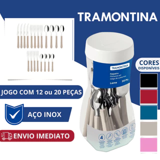 Faqueiro Tramontina Inox Talheres Leme 12 20 Peças Original