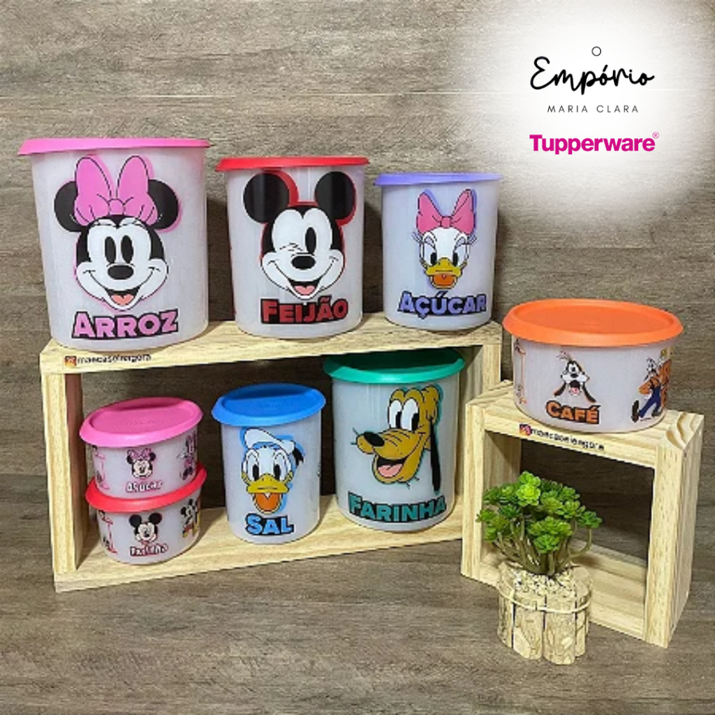 Tupperware Mantimentos Instantanea Turma do Mickey Disney | A Escolher ...
