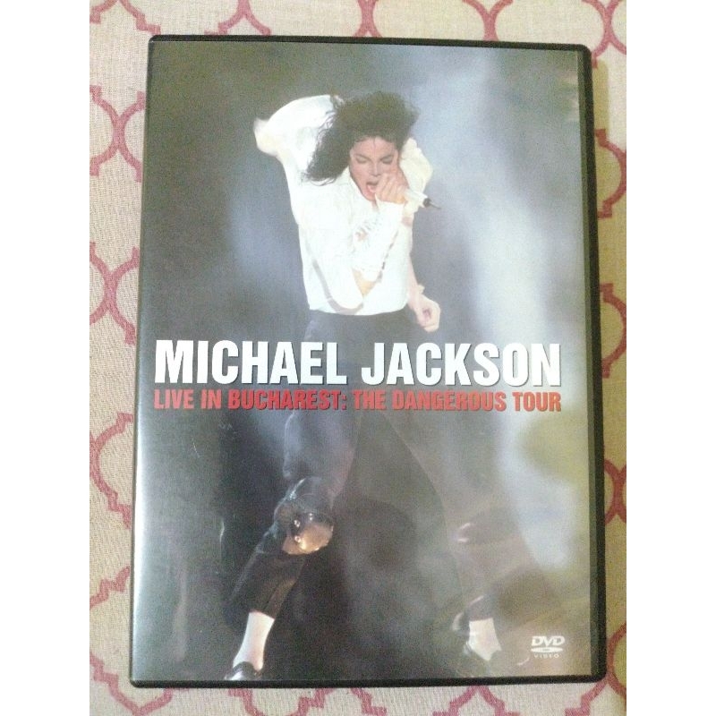 DVD Michael Jackson - Live In Bucharest The Dangerous Tour | Shopee Brasil