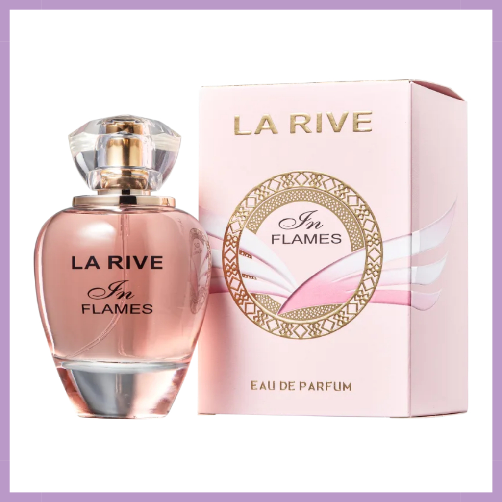 Perfume La Rive In Flames Feminino 90ml Floral Frutado De Mulher Para ...