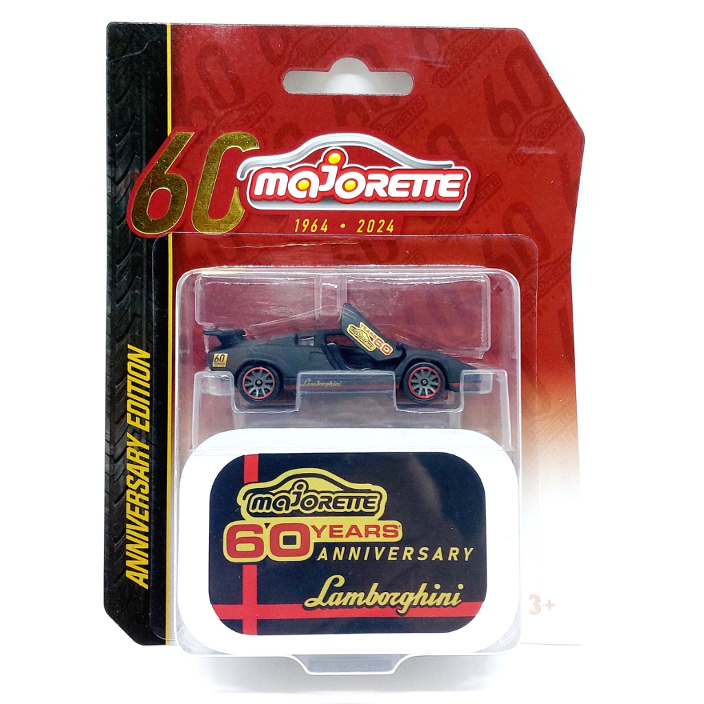 Miniatura Lamborghini Countach Anniversary Edition Deluxe Majorette Original Escala 1:64