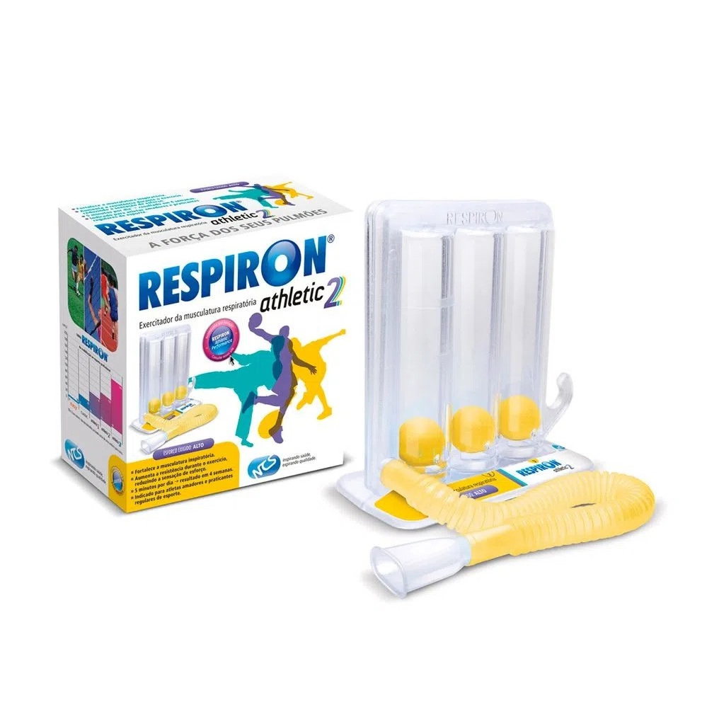 Exercitador Respiratorio Respiron Athletic 2 NCS Aparelho para ...