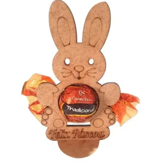 Kit 20 Porta bombom Páscoa coelho em Oferta na Shopee