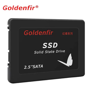 SSD Goldenfir Preto - 550MB/s, Gravação 520MB/s