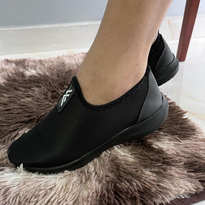 tênis meia feminino 34 ao 43 ortopédico slip on promoção