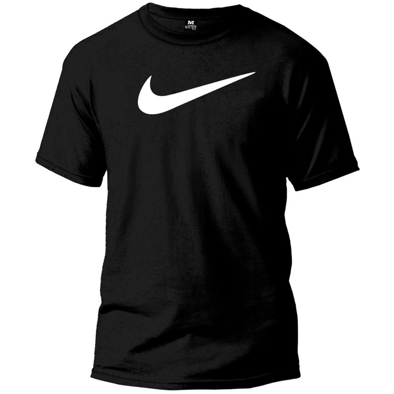 Camisa masculina NIKE de algodão slim camiseta estampada promoção