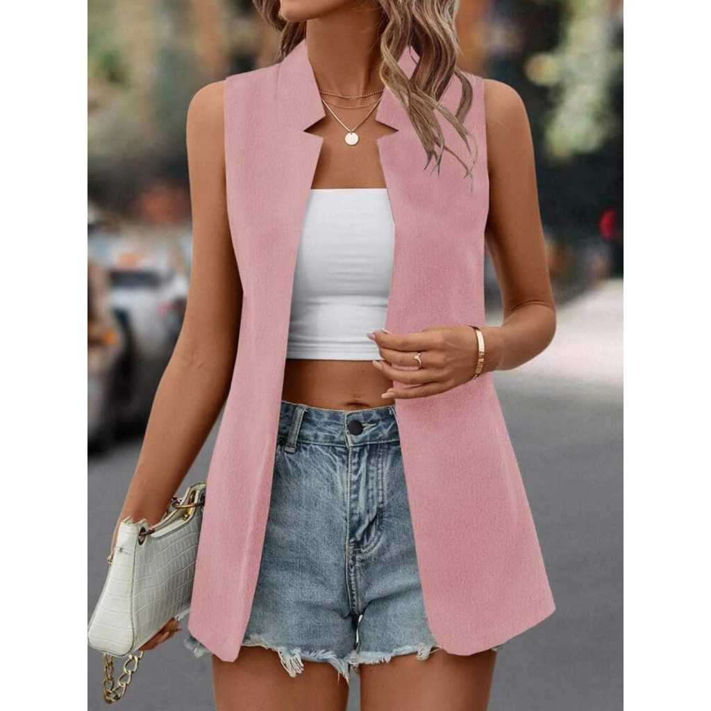 Max Colete Feminino Longo De Neoprene Maxi lançamento