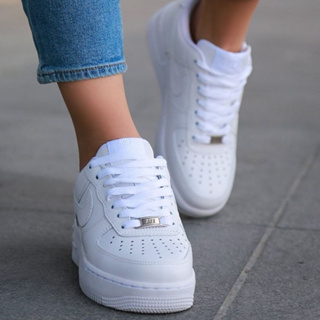 Air force ones store white high top