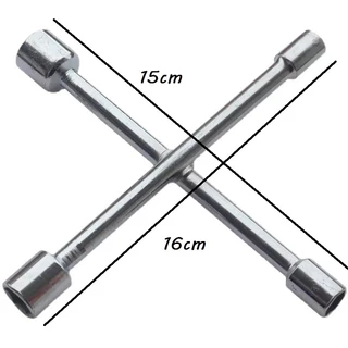 Chave De Roda Cruz Estrela 4 Bocas Universal Carro 11-13-15-17mm ( Não serve para Carro) em Oferta na Shopee