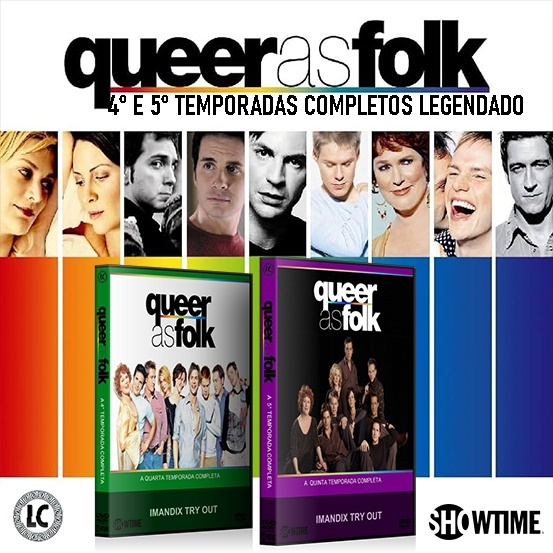 DVD QUEER AS FOLK A 4° E A 5° TEMPORADAS LEGENDADO | Shopee Brasil