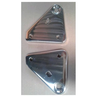1 Par Suporte Farol Twister CBX 250 CROMADO