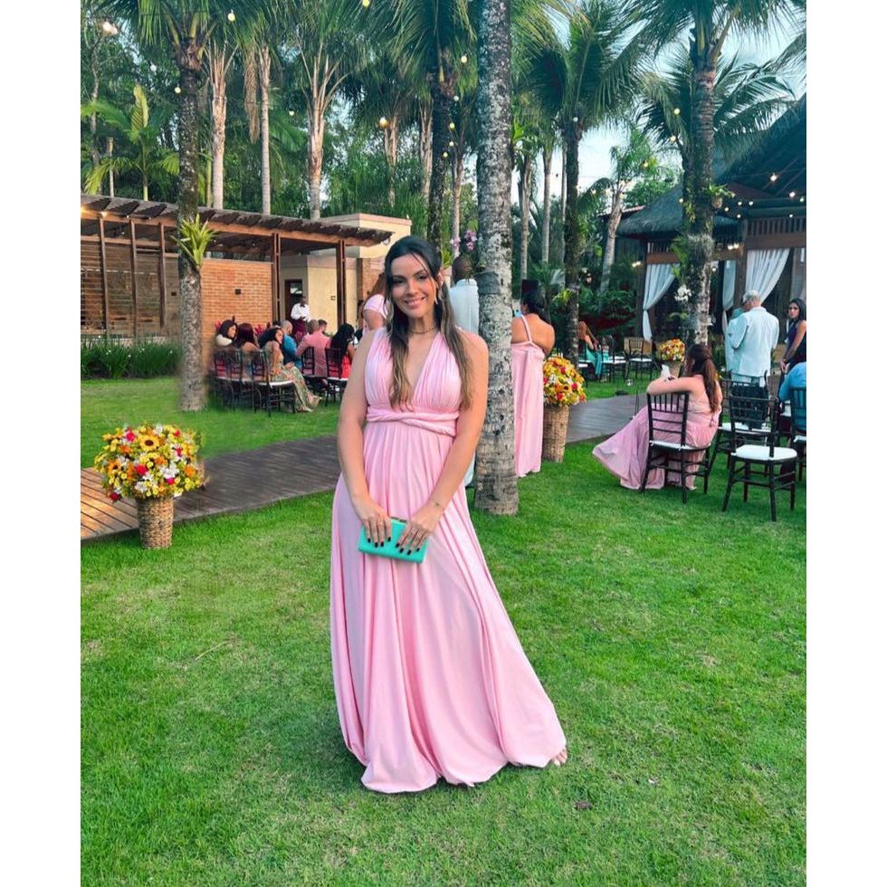Vestido Várias Formas Multiuso Infinity Longo Festa Madrinha Casamento Formatura Batizado #vestido