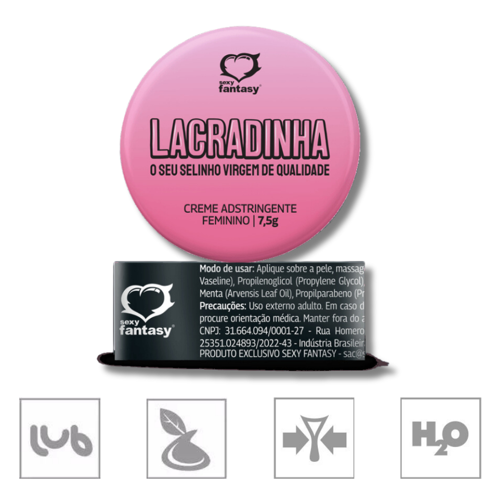 Lacradinha Sempre Virgem Aperta Vagina Pomada adstringente 7,5g Produtos  Eróticos - Sexy fantasy | Sex Shop | Shopee Brasil