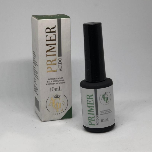 AGL Nails Primer cido 10ml Para Alongamento De Unhas Manicure