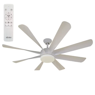 Ventilador de Teto Aliseu Octopus Bivolt com Controle Remoto e Luminária LED Embutida