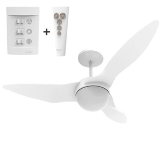 Ventilador de Teto Aliseu Terral Plus com Controle Remoto e Controle de Parede