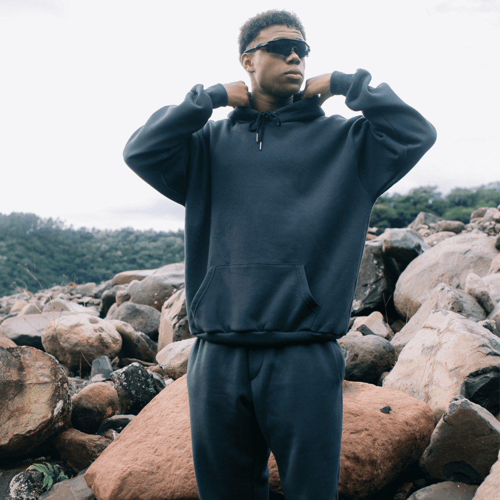 Conjunto Moletom Canguru e Calça Streetwear