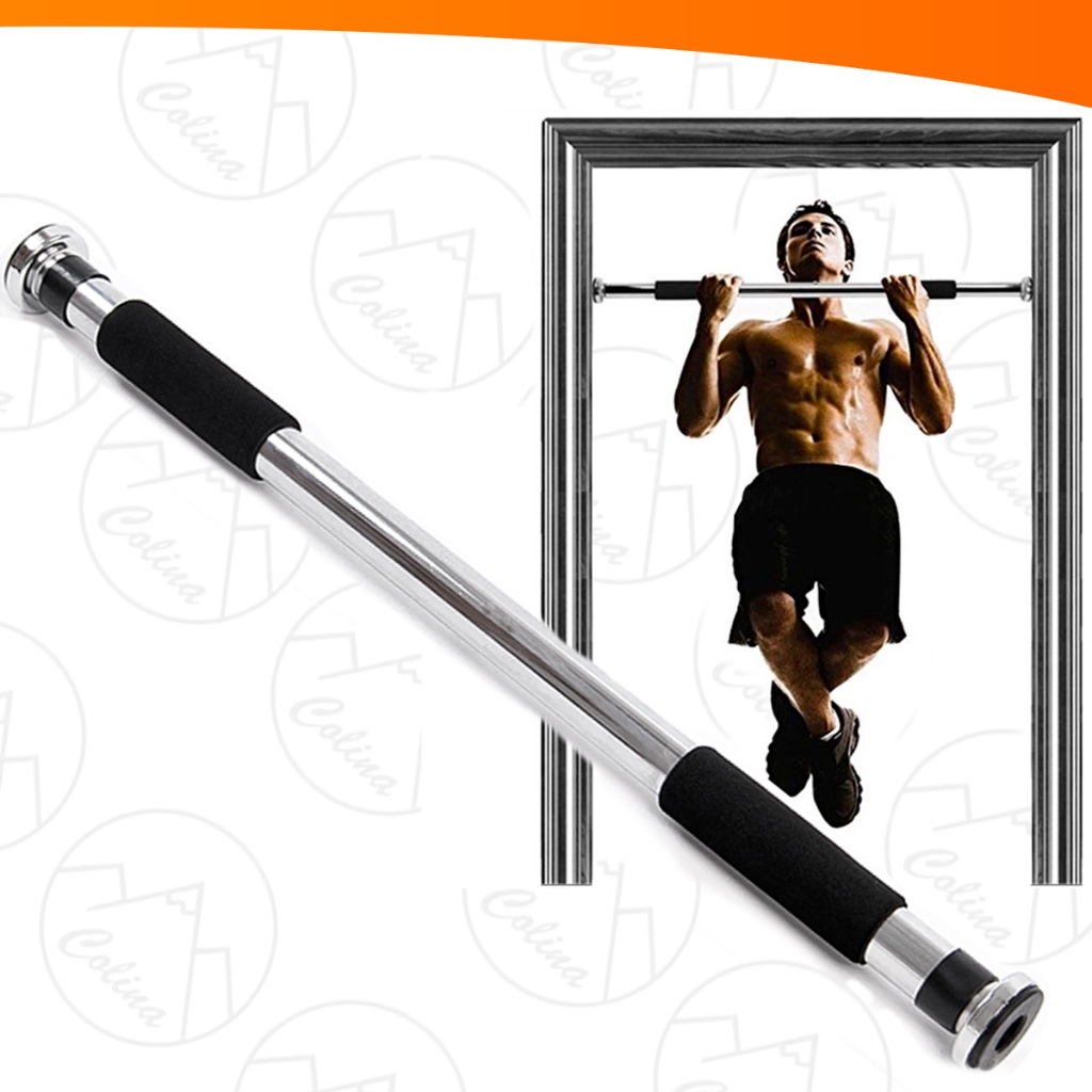 Barra Para Treino Em Portas Ajustável 62-100CM Para Academia