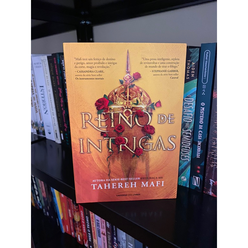 Livro Reino de Intrigas | Shopee Brasil
