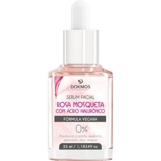 Serum Facil Rosa Mosqueta Com Acido Hialuronico Regenera os Tecidos 35ml Dokmos