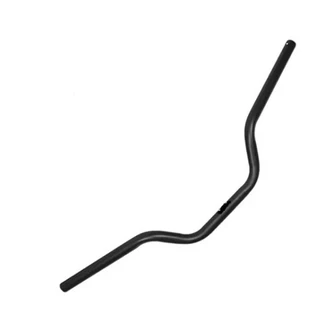 Guidão/guidon fazer 150 (2014 a 2023) com peso - preto brilhante
