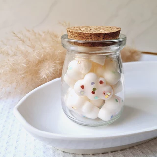 Wax Melts- Pastilhas Aromáticas Nuvem com Glitter