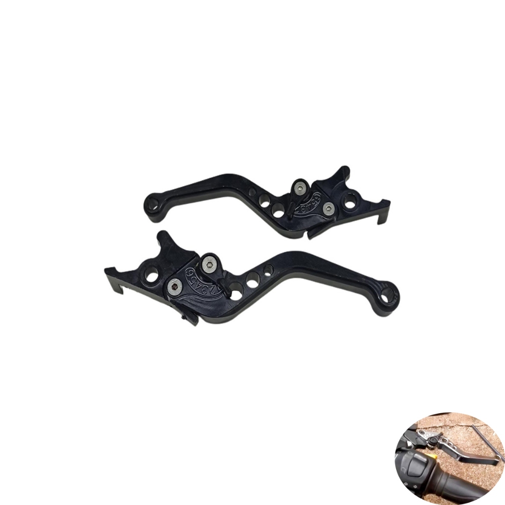 Manete Esportivo Fixo Nmax 160 2016 2017 2018 Preto