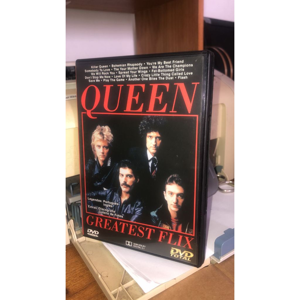DVD queen greatest flix- 4052 | Shopee Brasil