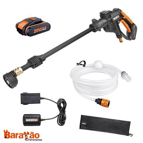 Lavadora de Alta Press o Bateria 20V WG620E Worx Shopee Brasil