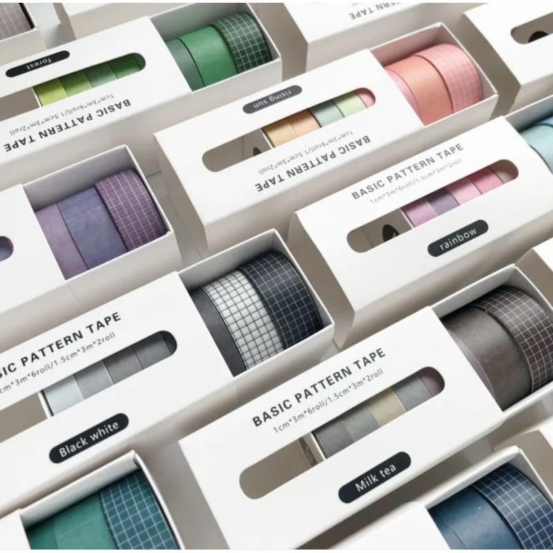 Washi tape fita decorativa washi fita 8 peças scrapbooking