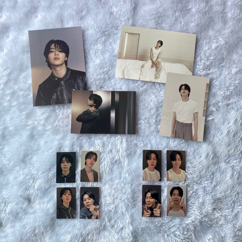 set park jimin face invisible undefinable photocard postcard Shopee