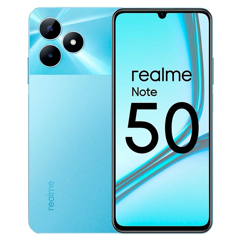 Smartphone Realme Note 50 RMX3834 128GB 4GB RAM Dual SIM Tela 6.74" - Azul