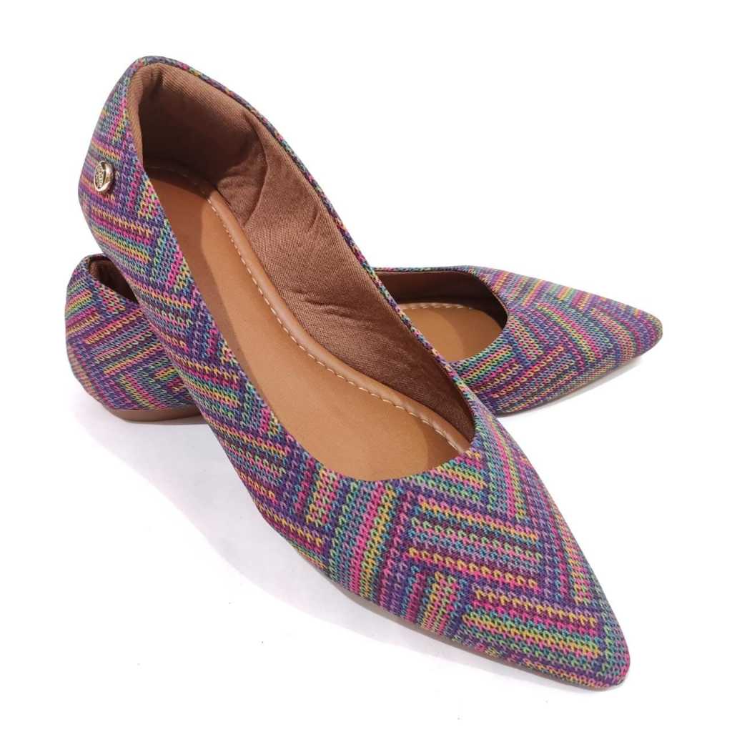 Sapatilha Color Basic Confort Calçados Femininos | Shopee Brasil