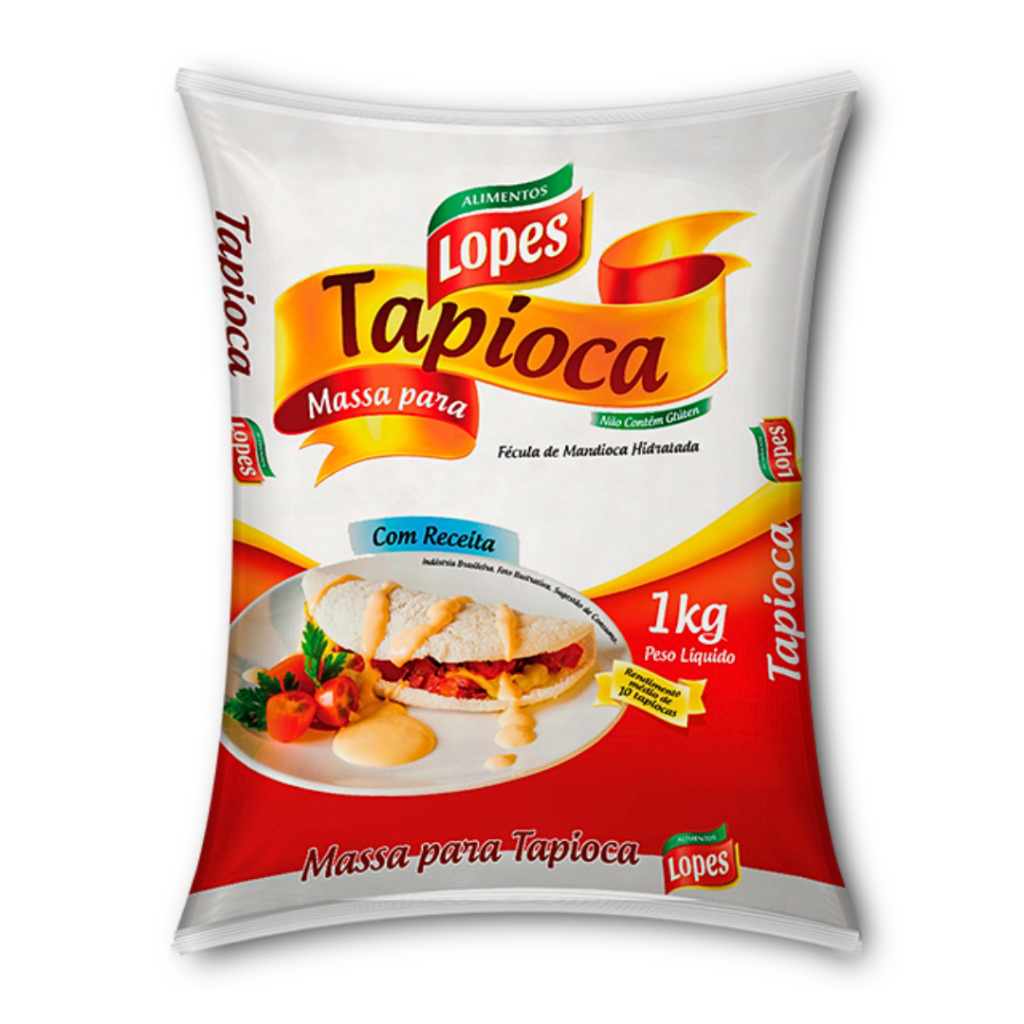 Tapioca Lopes Pronta Sem Cheiro 1Kg | Shopee Brasil
