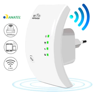 Repetidor Amplificador De Sinal Wifi 600/mbps Ultra Rápido Anatel
