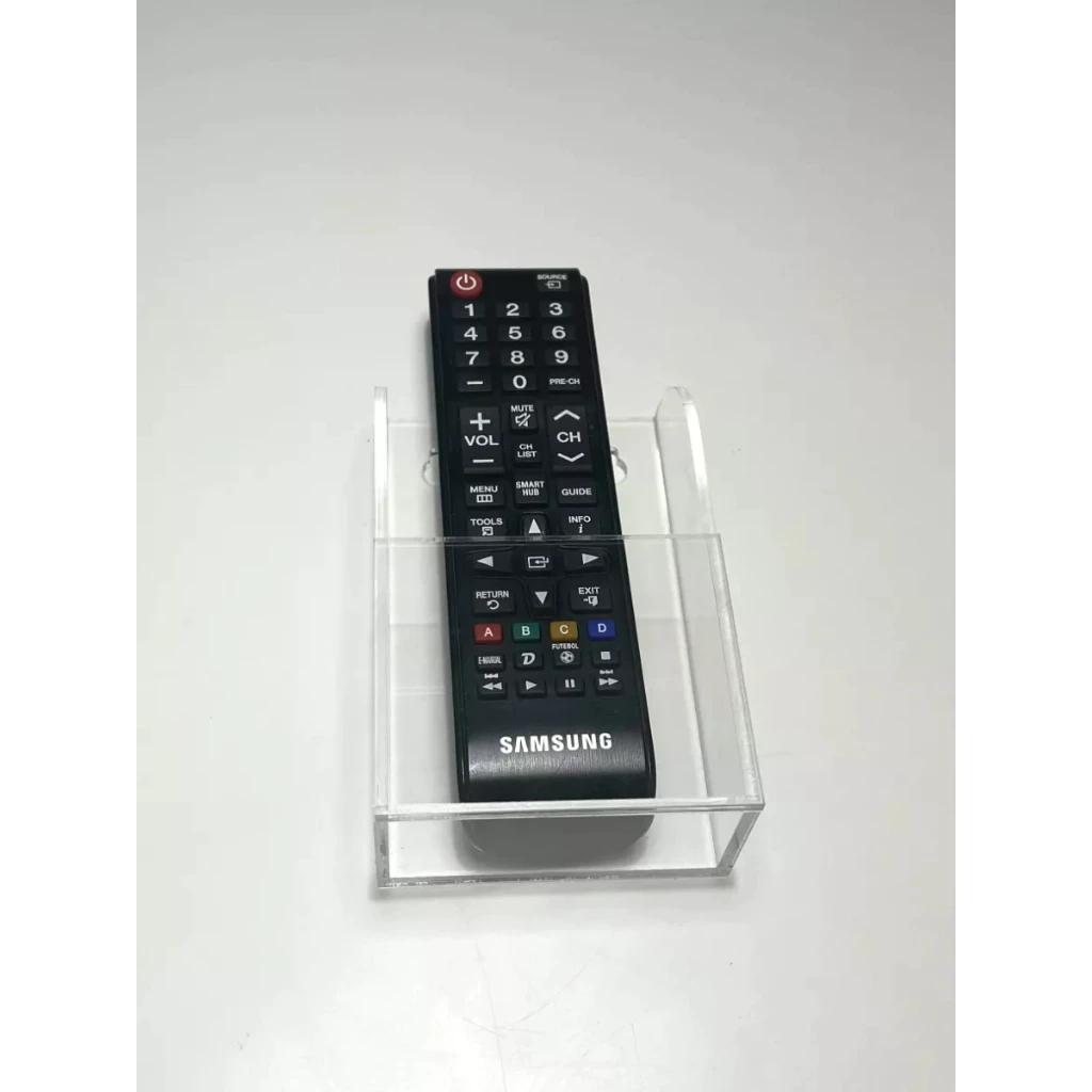 Suporte Porta Controle Remoto De Parede E Mesa Premium