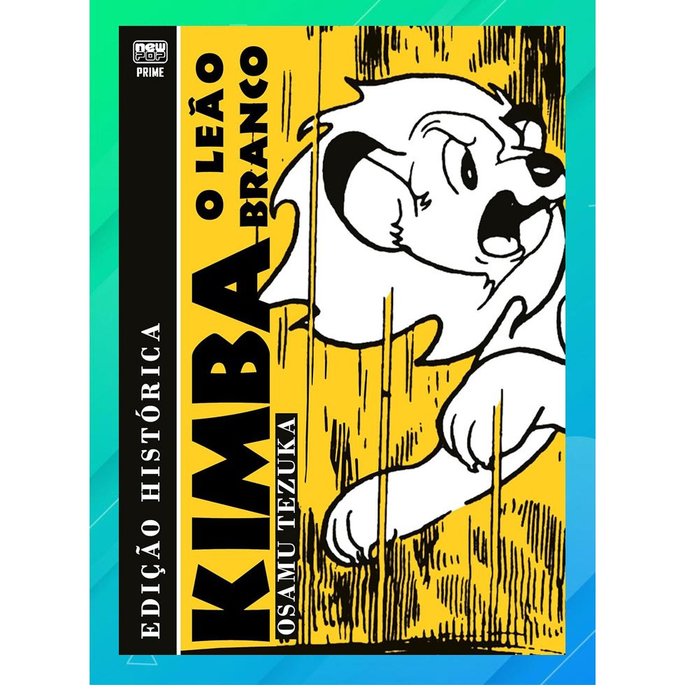 Kimba: O Leão Branco - Edição Histórica ( Osamu Tezuka ) Em Português - Lacrado - Capa Dura - Edição Única