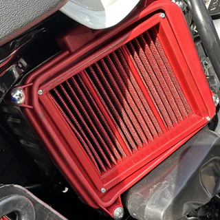 Filtro De Ar Esportivo Do Grau Lavável Com Moldura Titan Fan 150 160