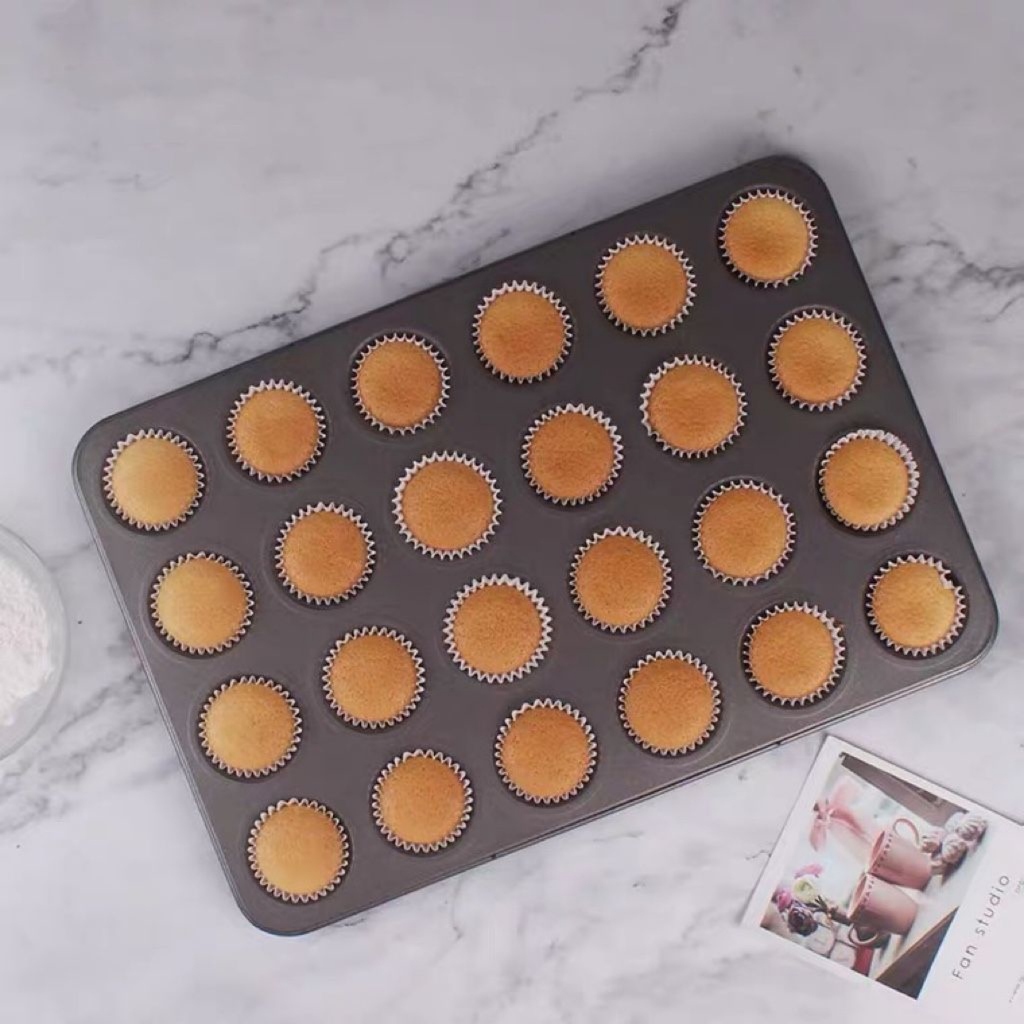 FORMA PAO DE QUEIJO bolo pequeno Aço 35X26,5 CM 24/26X18X2.5 CM 6/34X26X2.5CM 12 CUPCAKES （Cavidades）pequeno Boa qualidade